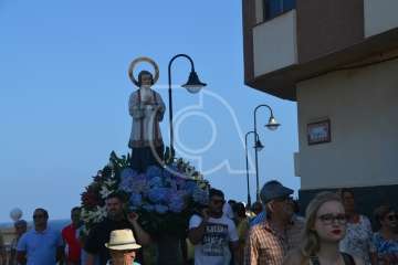 Procesión marítimo-terrestre de Melenara 2018 (Foto TA)